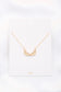 Metal Wing Pendant Necklace