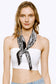 Zebra Print Neck Scarf