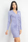 Collared Button-down Dress Shirt