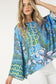 Multi Color Print Top